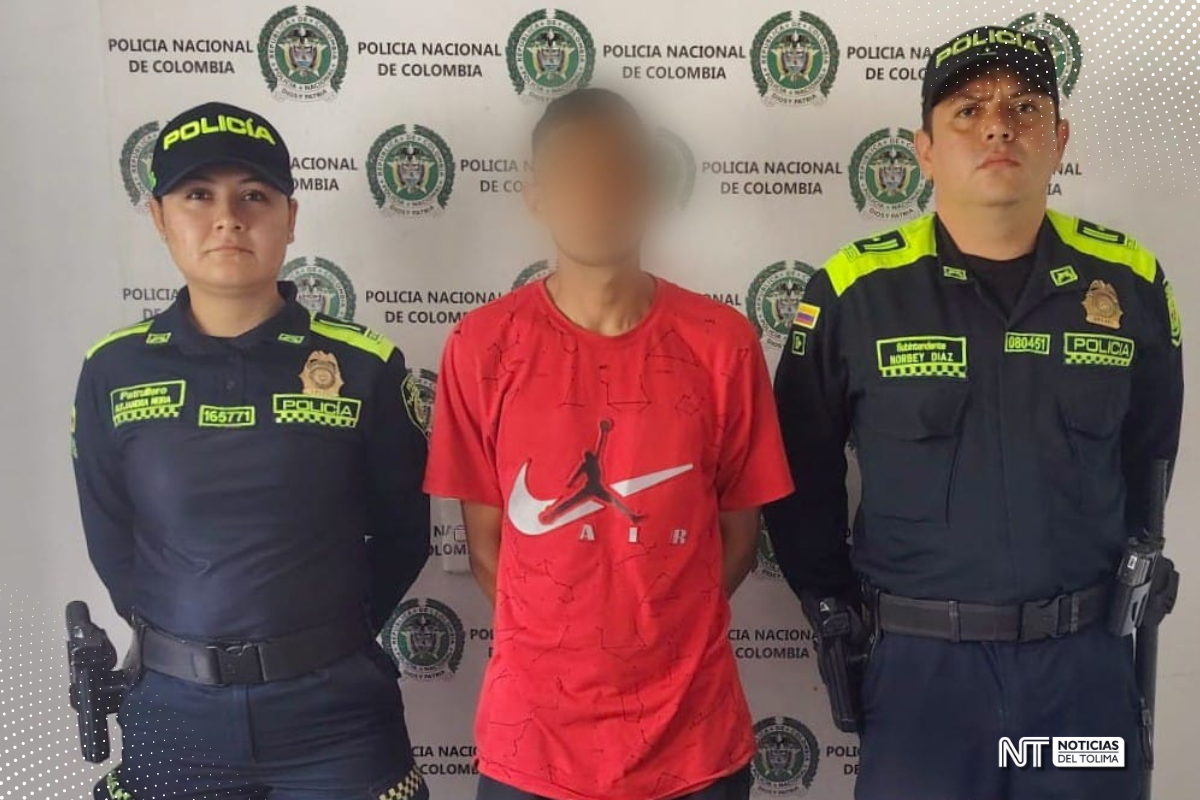 Presunto jíbaro del barrio El Bosque de Ibagué fue capturado Presunto jíbaro del barrio El Bosque de Ibagué fue capturado