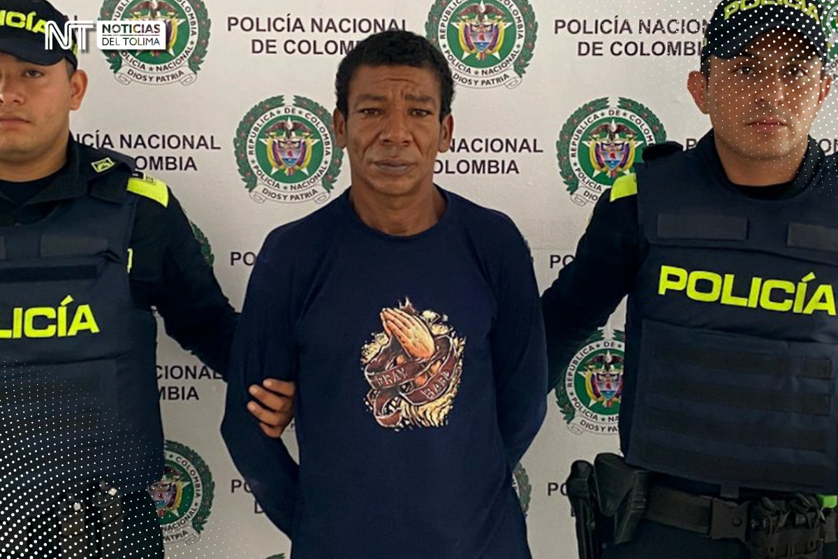 En Palocabildo, capturaron a “El Niche” por estupefacientes