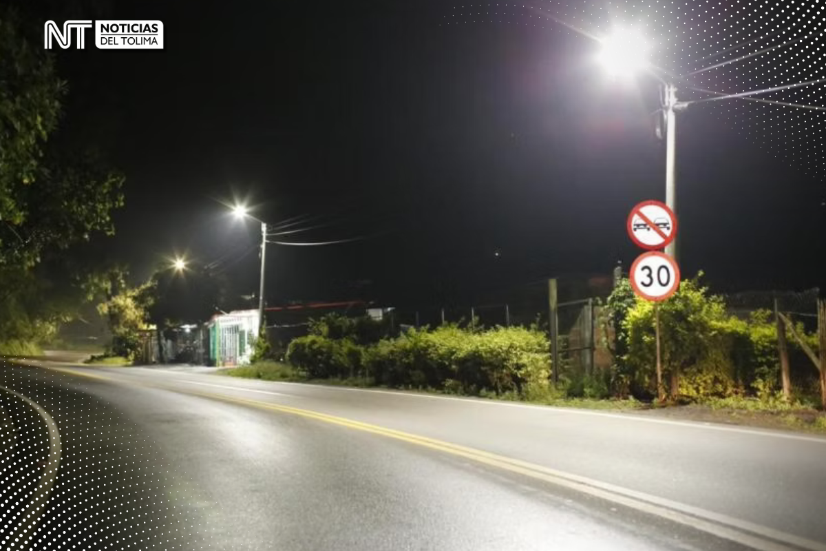 El corregimiento de Gamboa en Ibagué, tiene 150 luminarias nuevas El corregimiento de Gamboa en Ibagué, tiene 150 luminarias nuevas