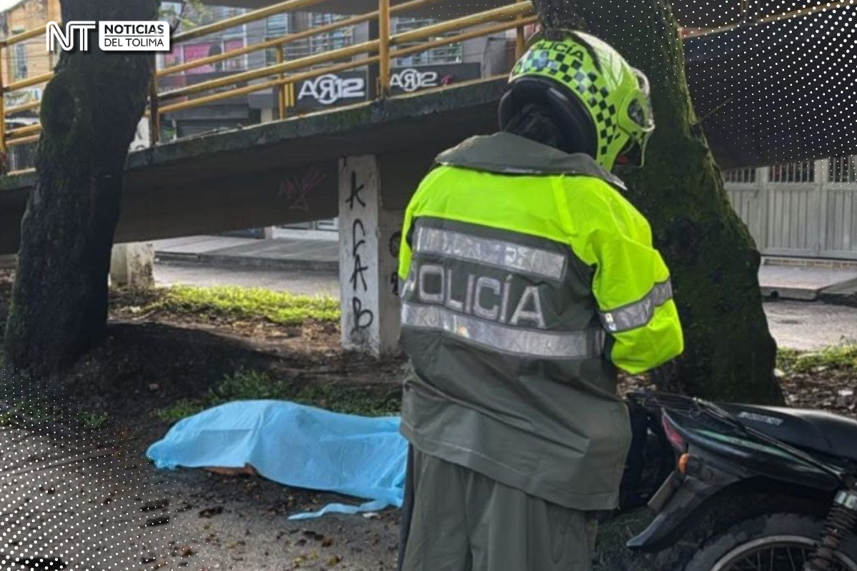 Adulto mayor murió de forma repentina en vía pública en Ibagué