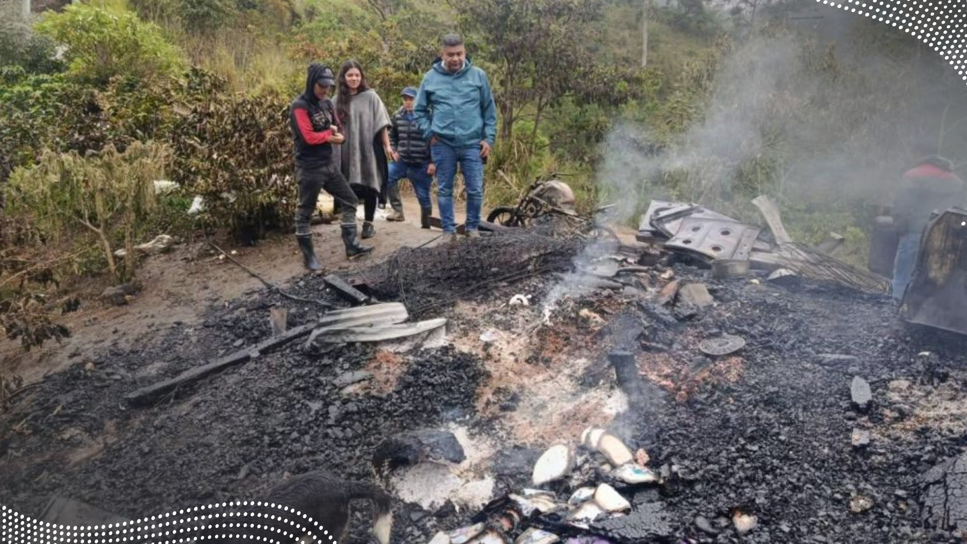 Familia lo perdió to en voraz incendio en Anzoátegui