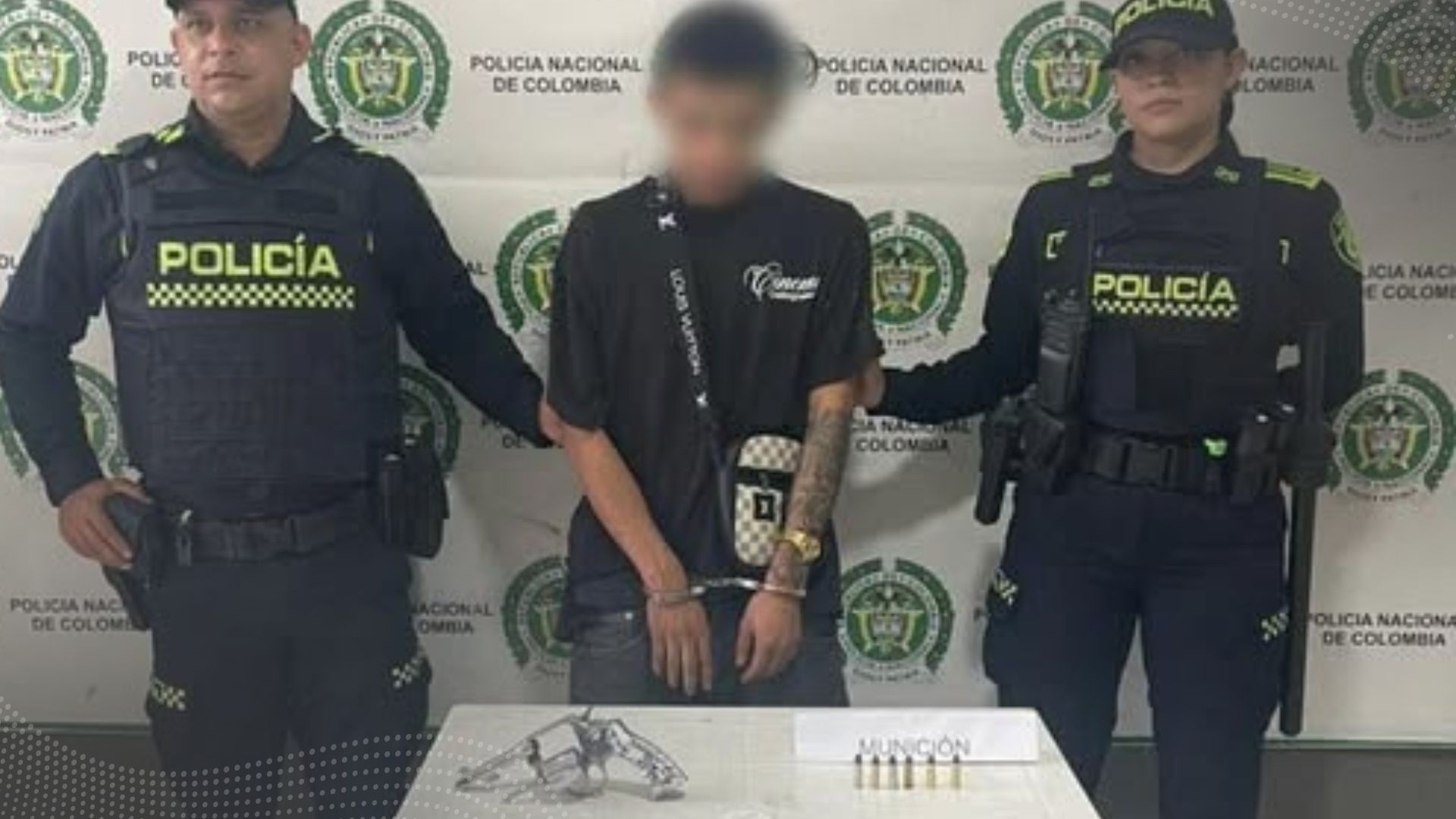 En el Líbano: capturaron a hombre con arma de fuego