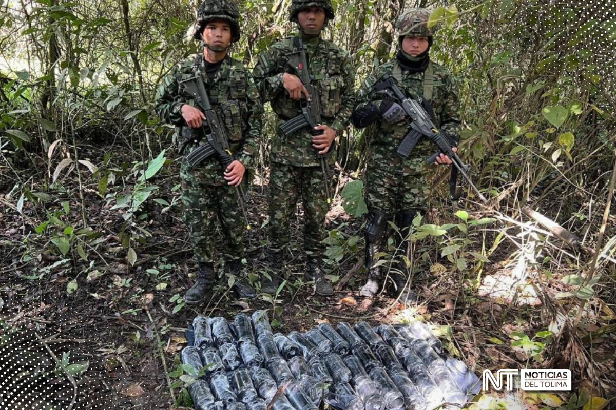 Ejército destruyó 43 artefactos en Rovira