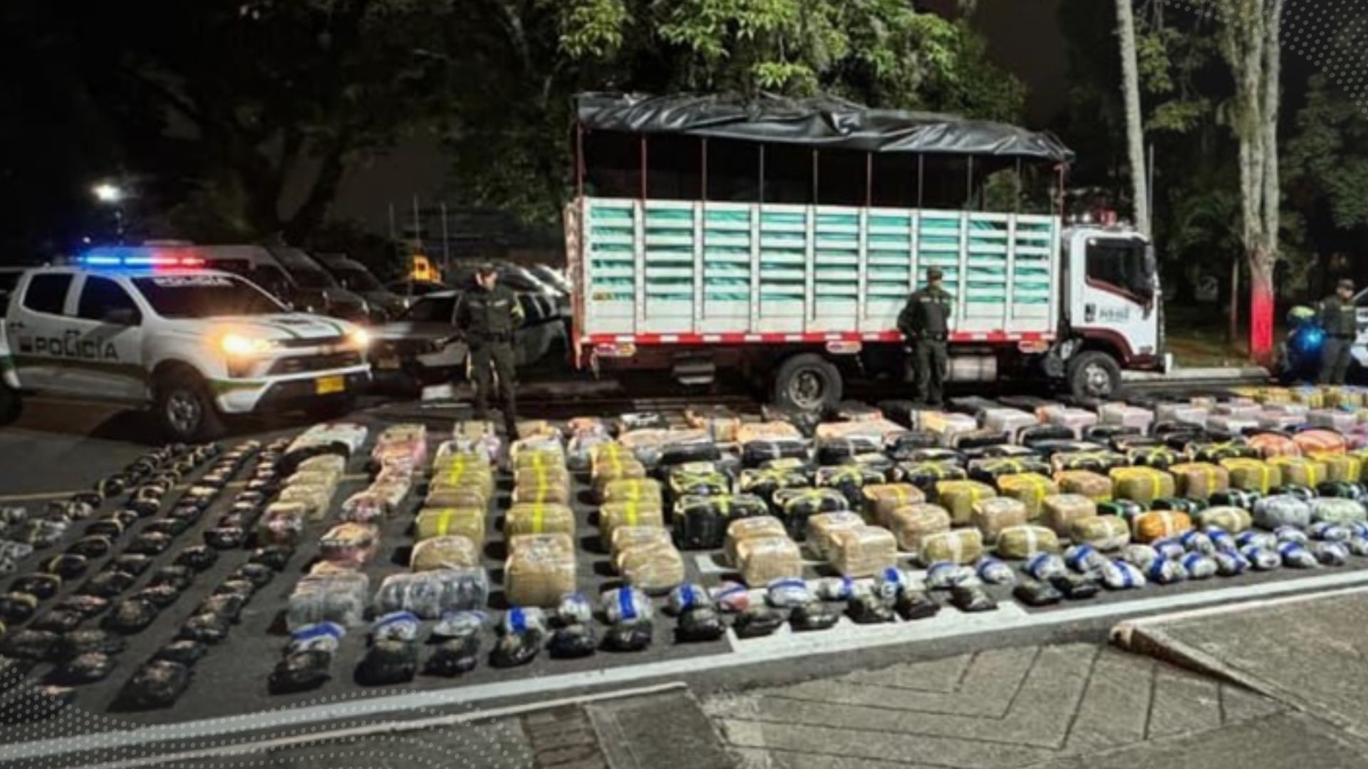 Incautaron cerca de dos toneladas de marihuana en la vía Ibagué – Cajamarca