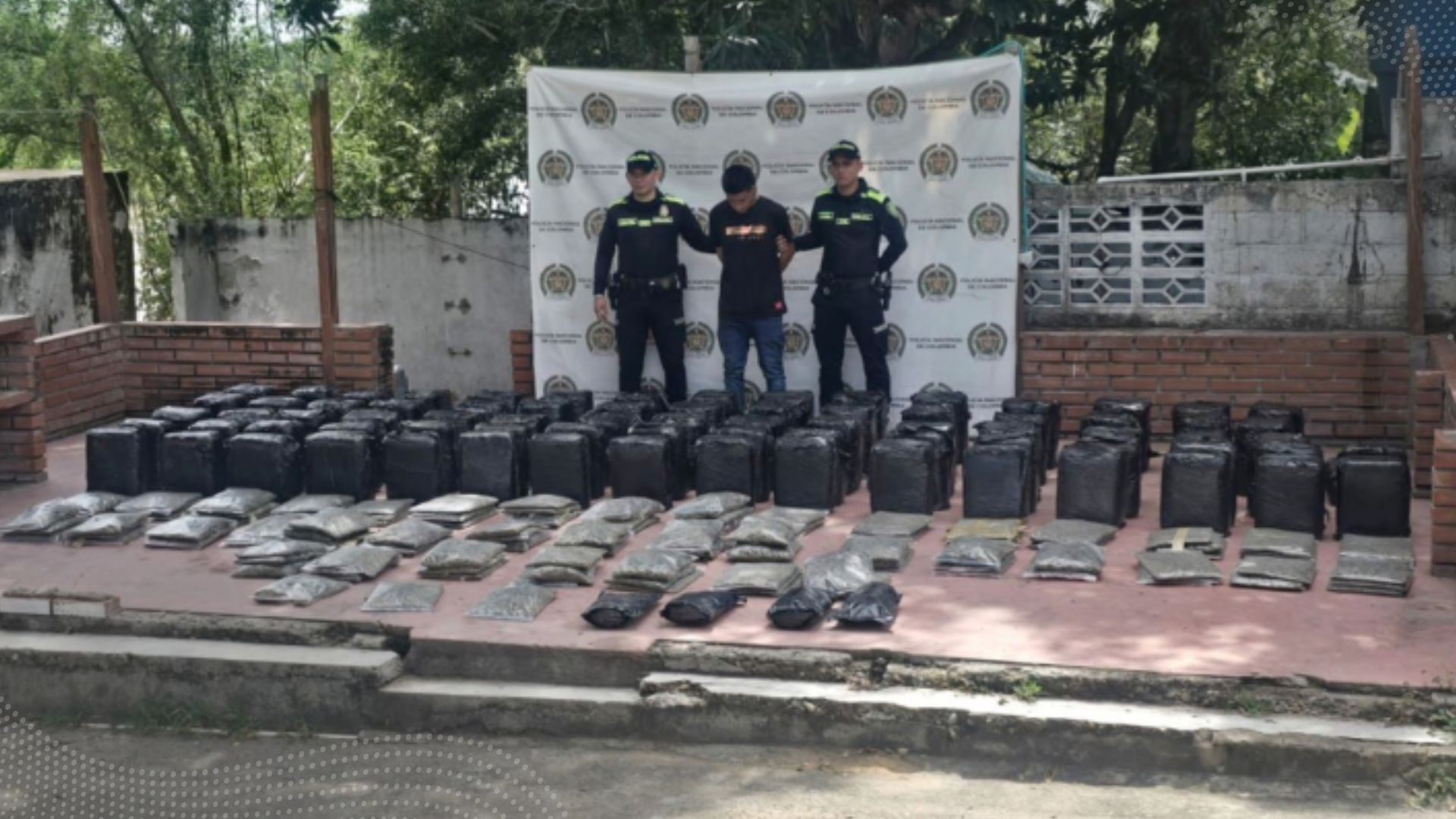 A la cárcel hombre que capturaron con marihuana en Saldaña