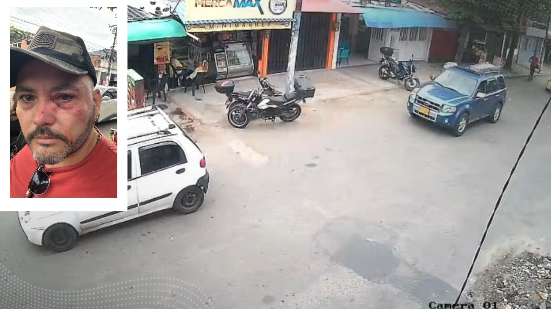 Un hombre fue agredido cuando se movilizaba en patineta Un hombre fue agredido cuando se movilizaba en patineta