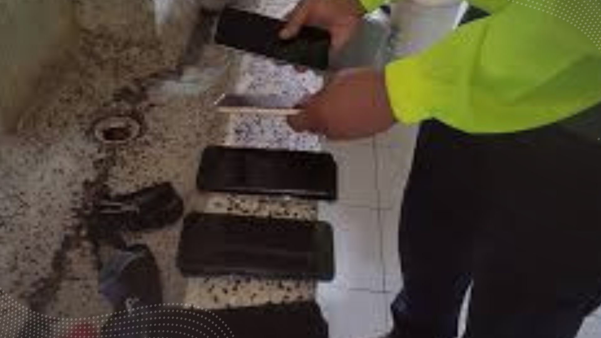Celulares y elementos prohibidos incautaron en el coiba en Picaleña