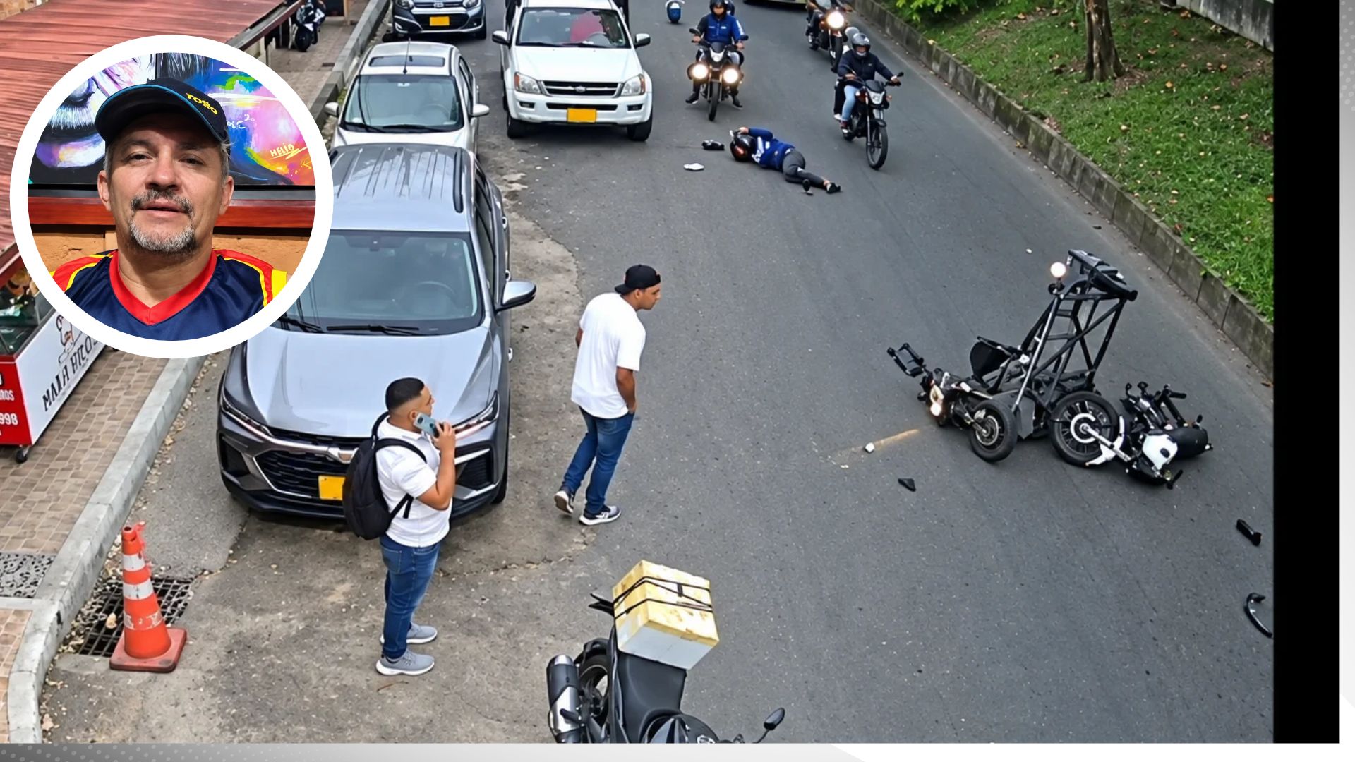 Deportista de rugby en silla de ruedas fue atropellado en Ibagué por un motociclista que habría huido del lugar sin auxiliarlo Deportista de rugby en silla de ruedas fue atropellado en Ibagué por un motociclista que habría huido del lugar sin auxiliarlo