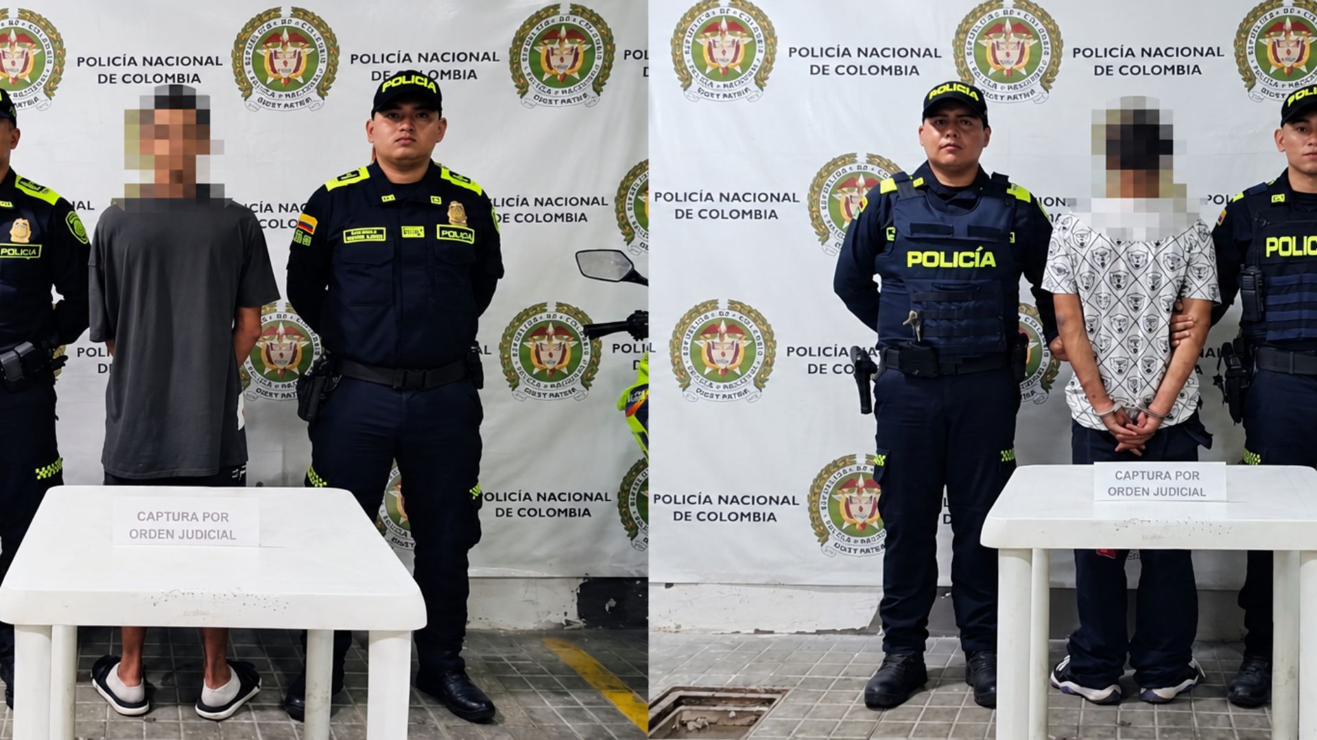 Capturaron en Melgar a dos hombres requeridos por homicidio agravado