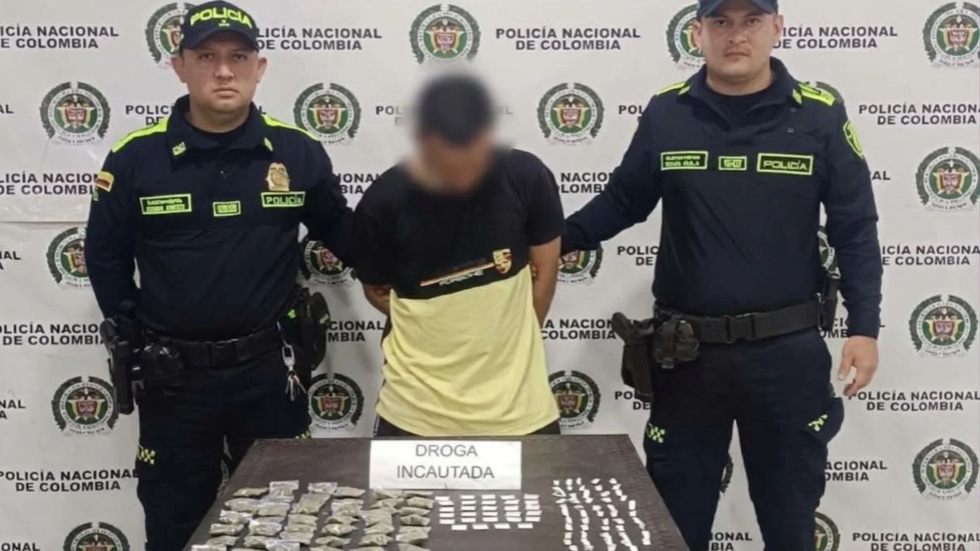 Capturaron a un hombre con 125 papeletas de estupefacientes en Armero Guayabal Capturaron a un hombre con 125 papeletas de estupefacientes en Armero Guayabal