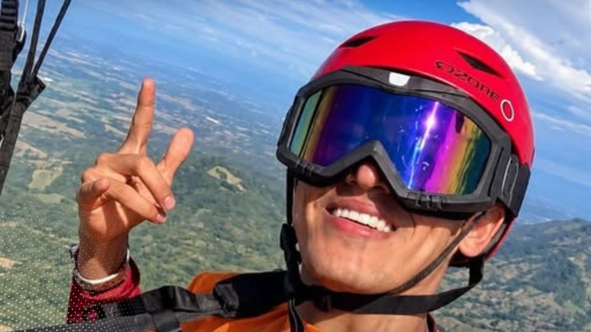 Dragoneante del Inpec falleció tras un accidente en parapente en Ibagué