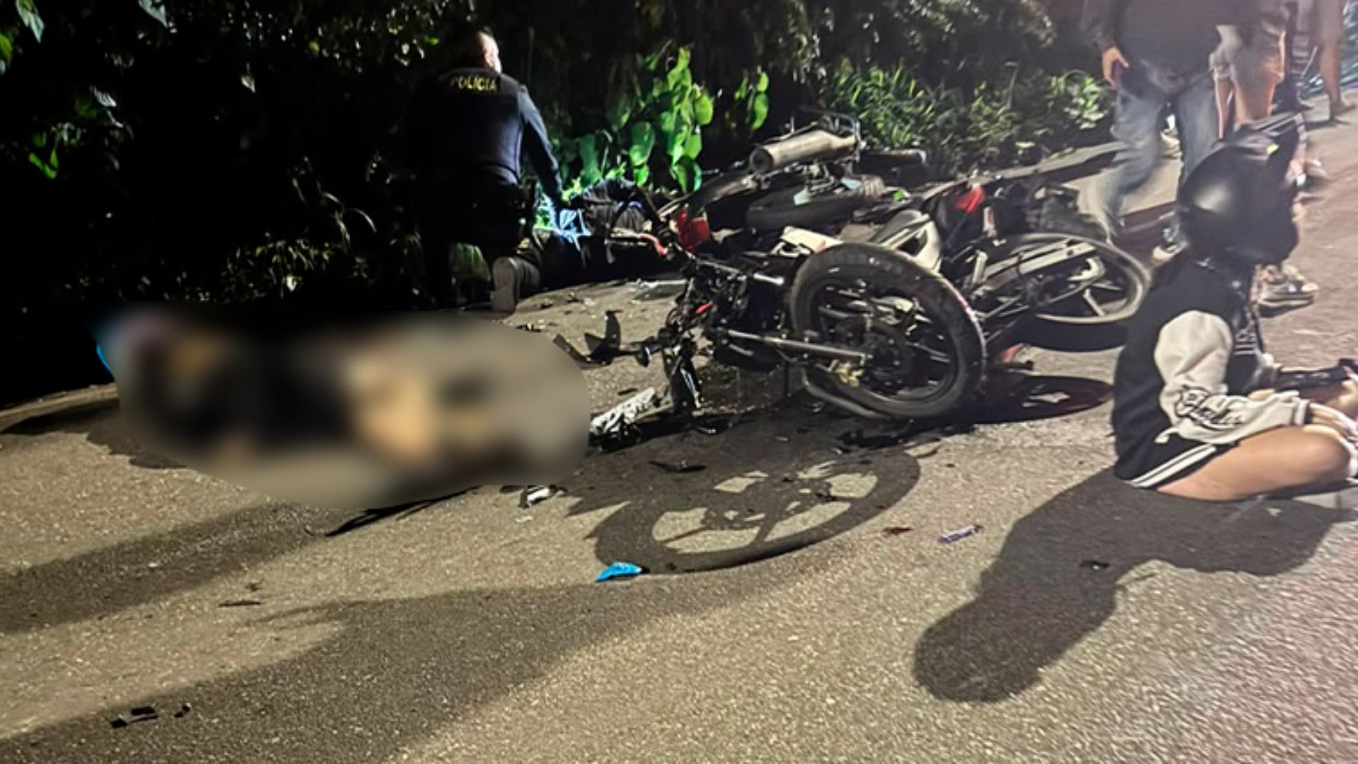 Adolescente falleció y dos personas resultaron heridas en la vía al Combeima
