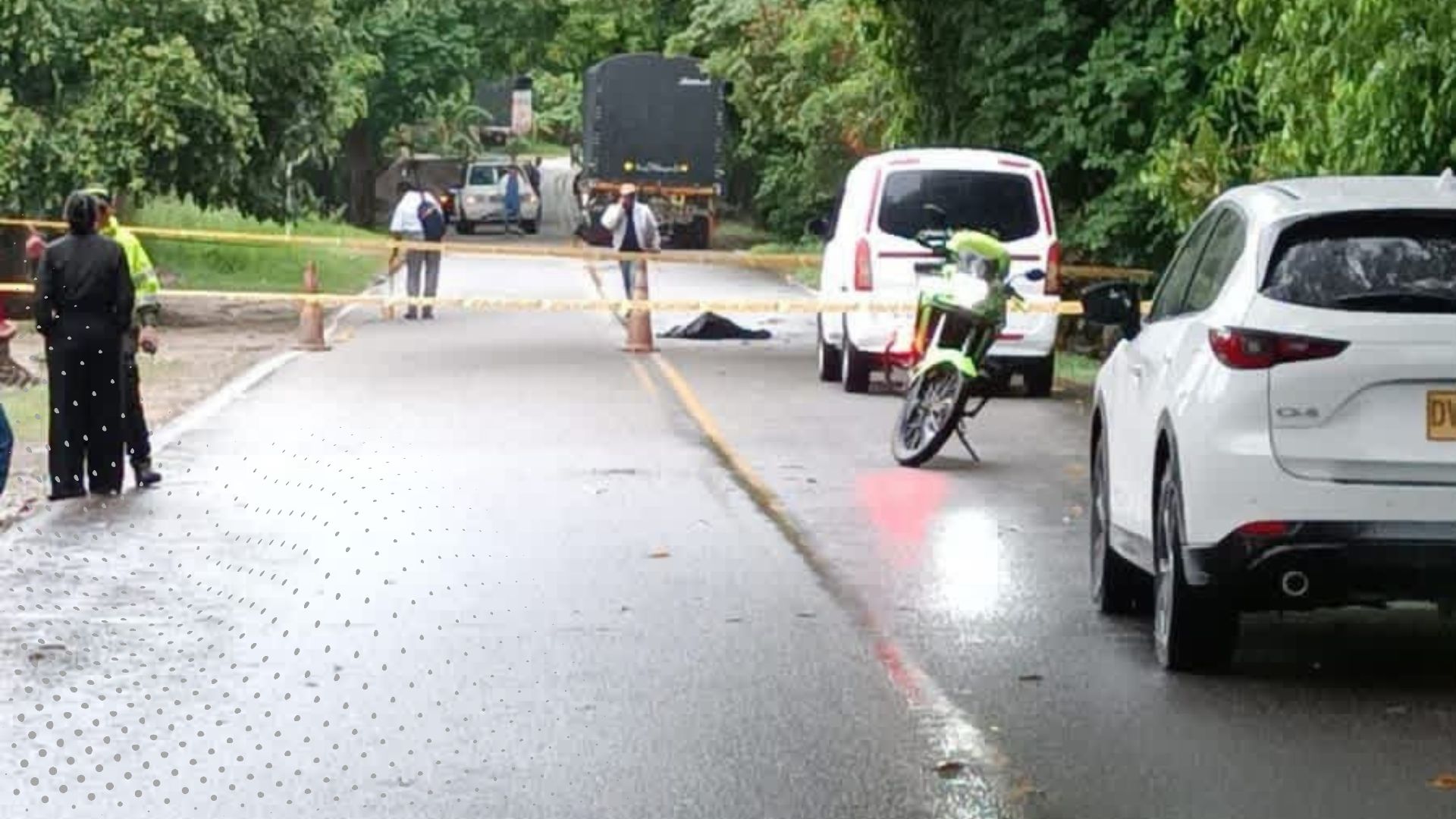 Dos accidentes de tránsito en zona rural de chaparral dejan una persona fallecida