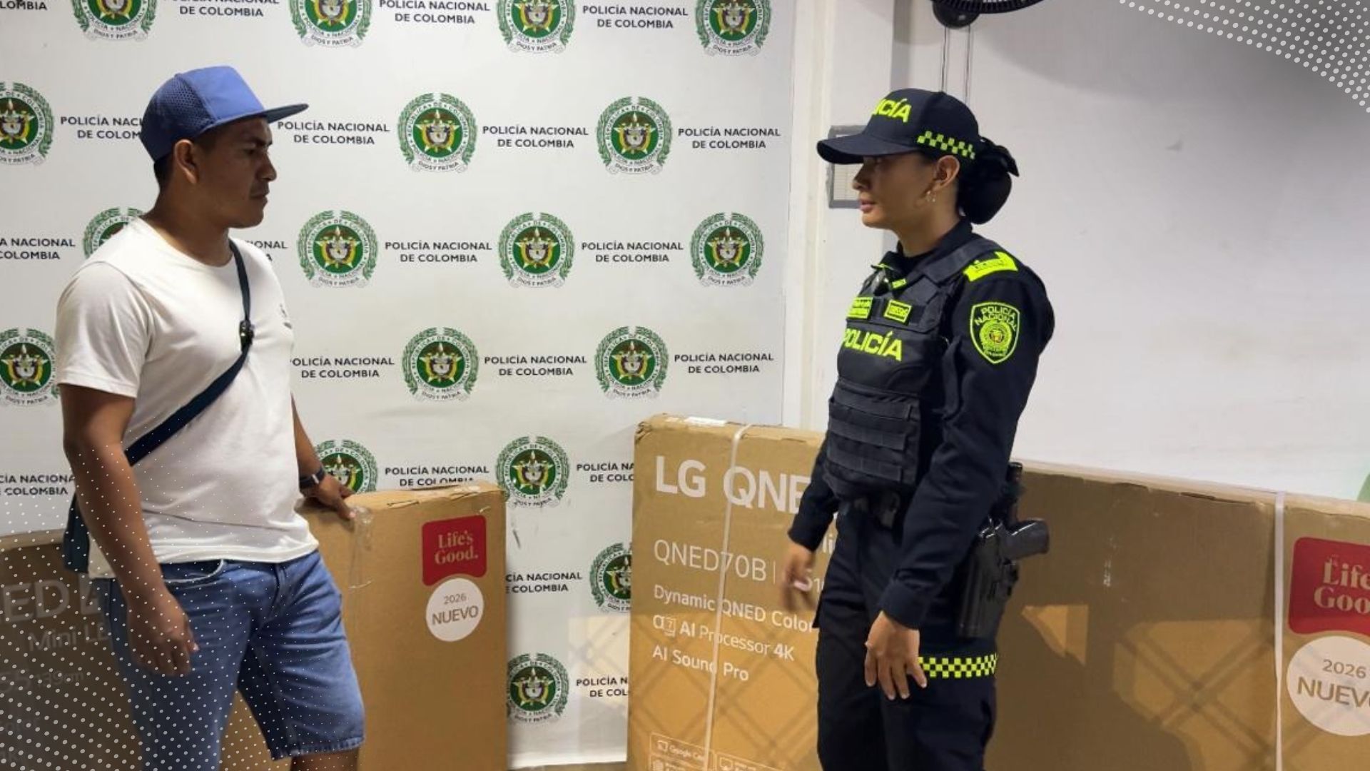 Policía recuperó electrodomésticos hurtados de una vivienda en Villa Ricaurte, Ibagué Policía recuperó electrodomésticos hurtados de una vivienda en Villa Ricaurte, Ibagué