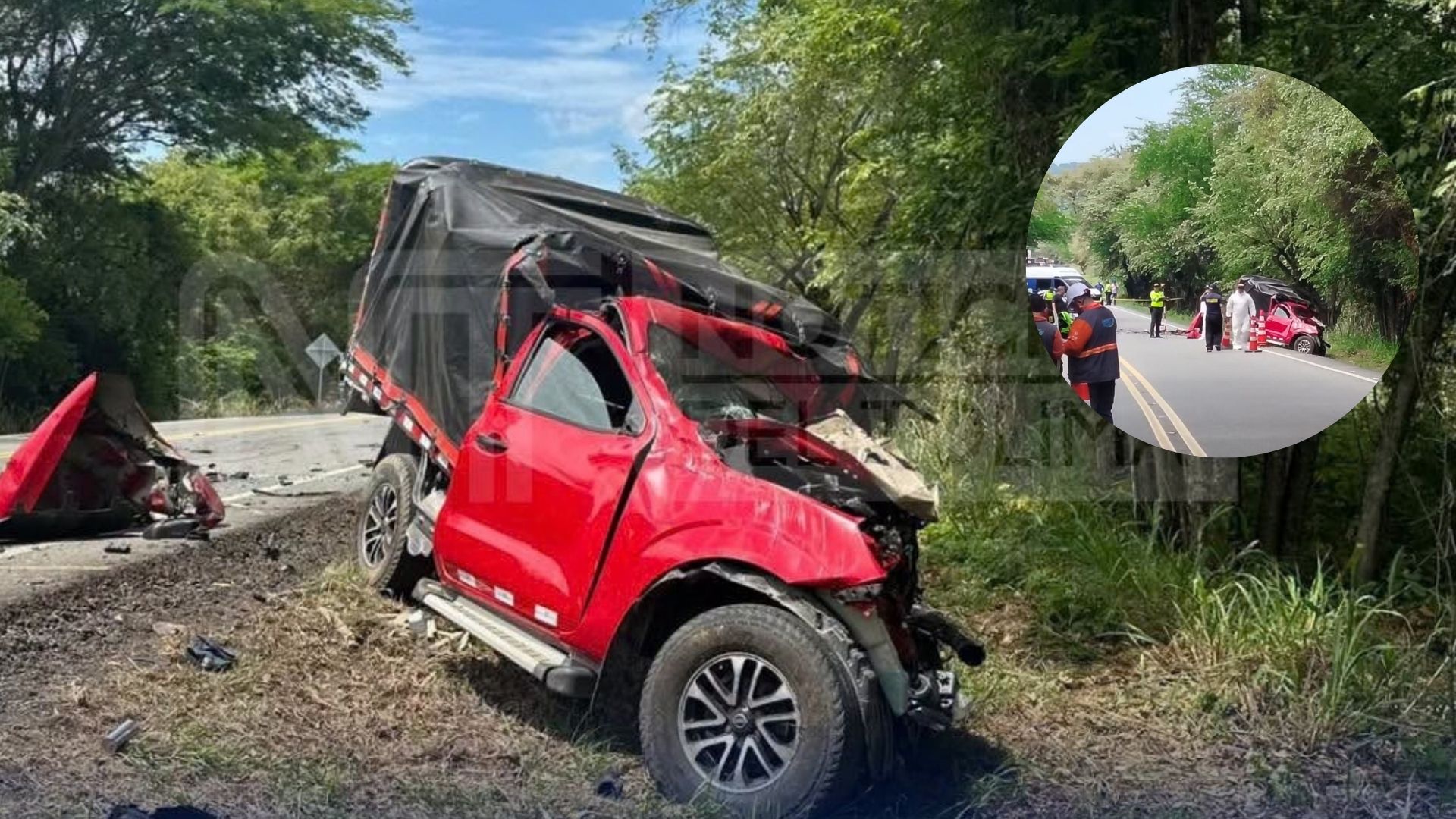 Fatal accidente en la vía Alvarado-Venadillo